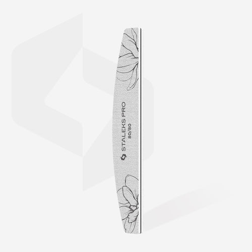 Staleks - Crescent mineral nail file EXPERT 40 80/80 grit (25 pcs)
