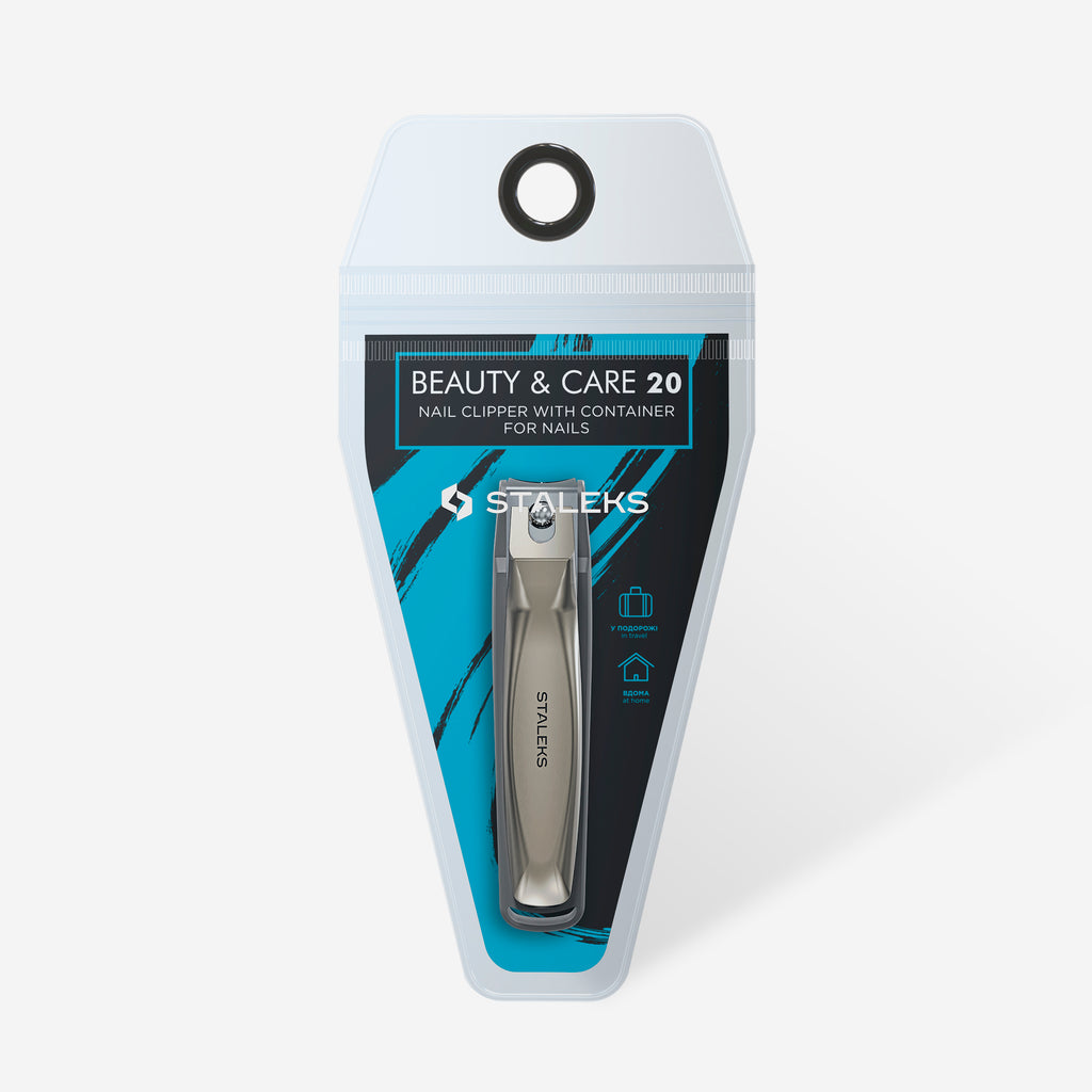 Staleks - Nail clipper with container for nails BEAUTY & CARE 20
