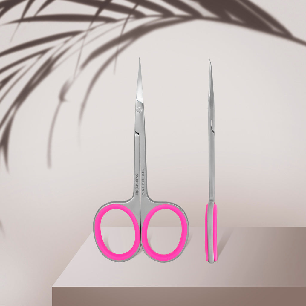 Staleks - Professional cuticle scissors with hook SMART 41 TYPE 3